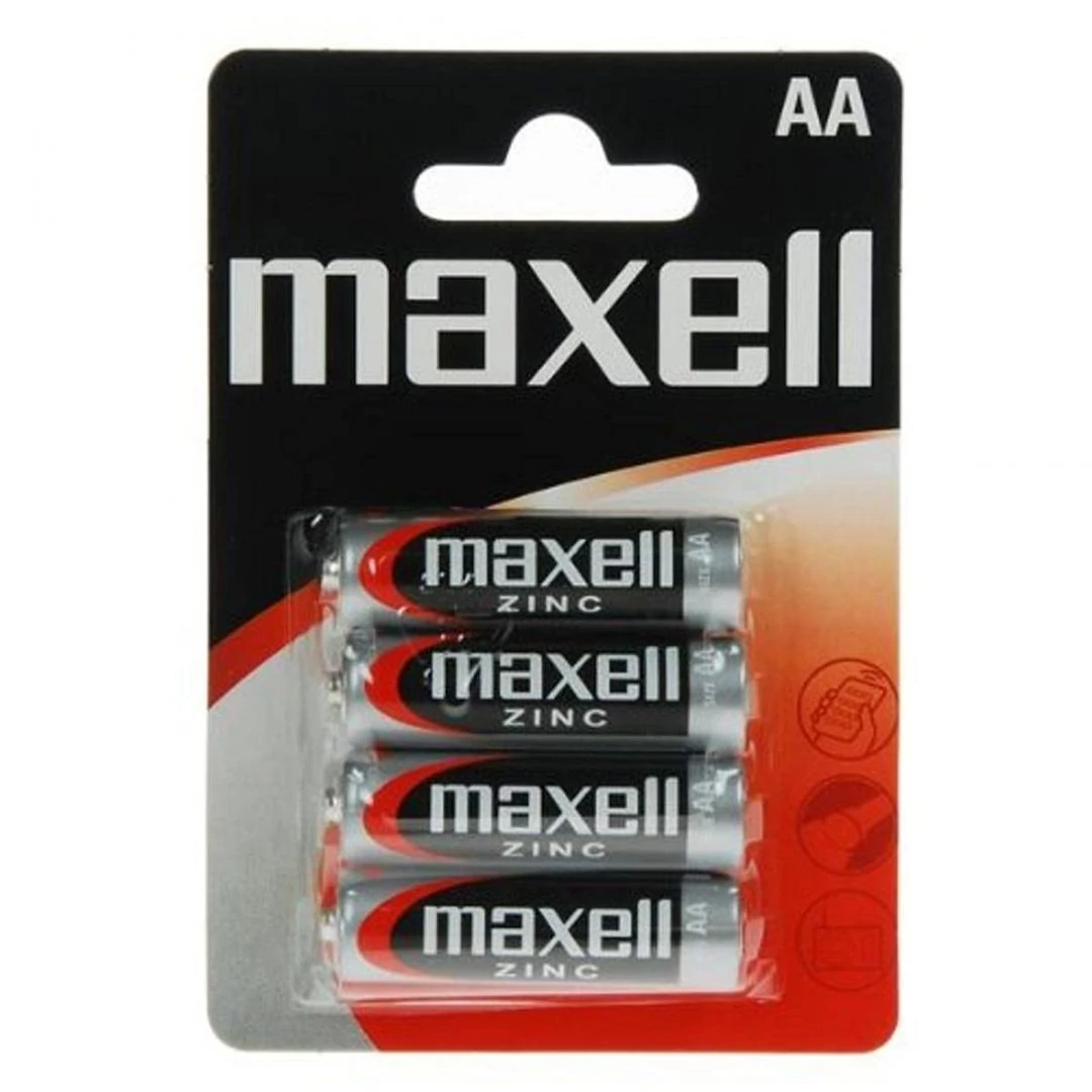 Maxell AA cink elem 4db/csomag