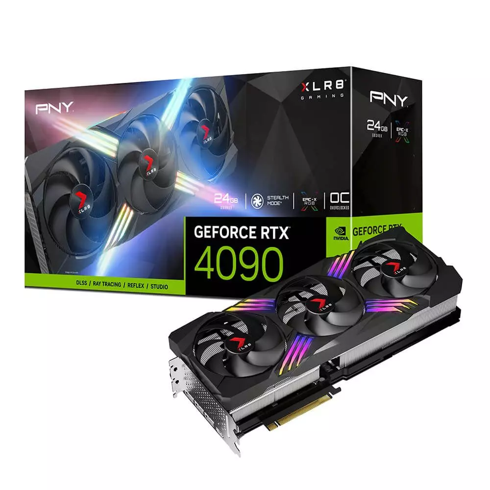 PNY GeForce RTX 4090 24GB DDR6X VERTO XLR8 Gaming Epic-X