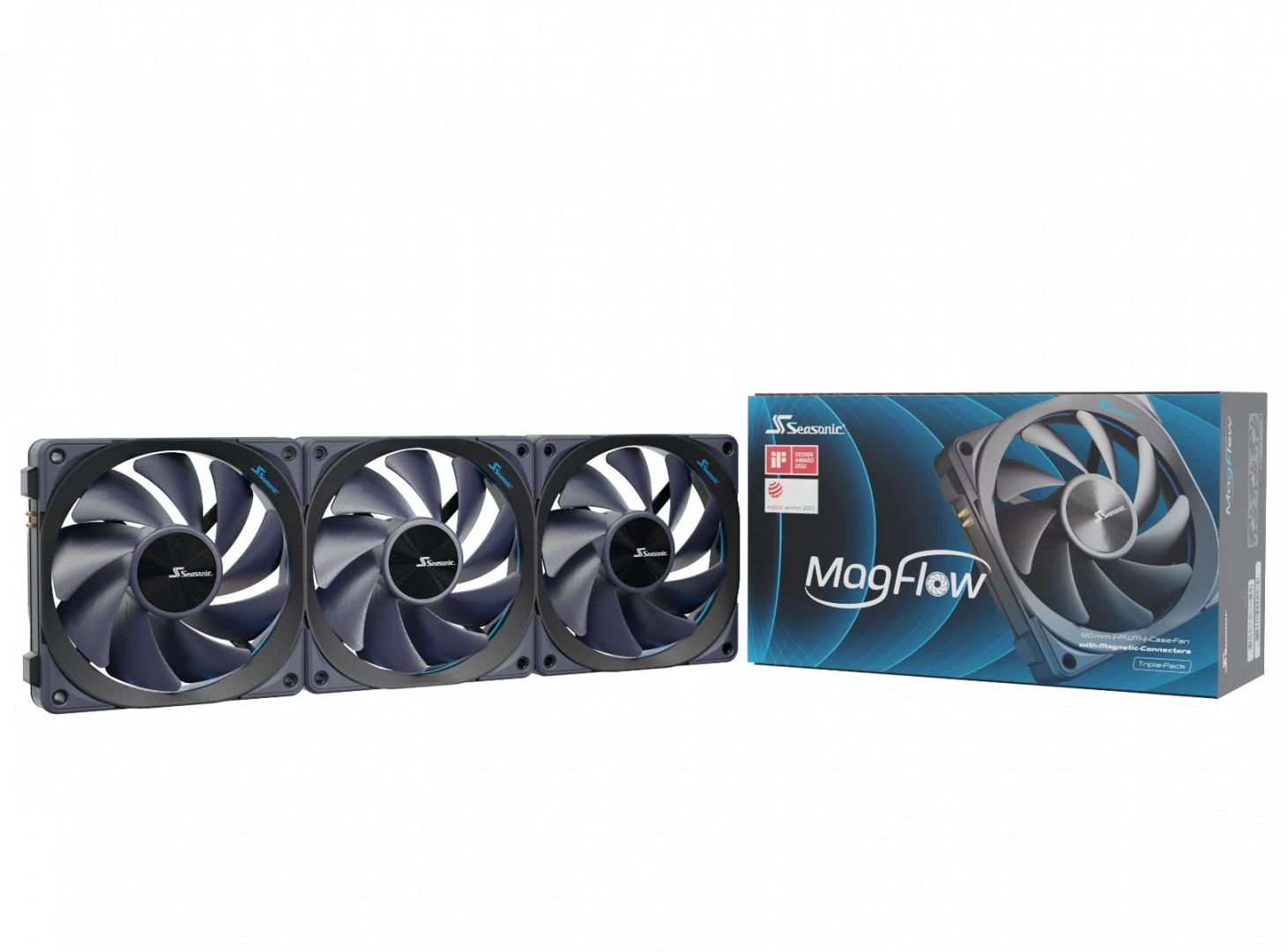 Seasonic MagFlow 120mm (3-Pack)