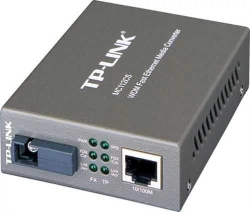 TP-Link MC112CS single-mode 100M media converter
