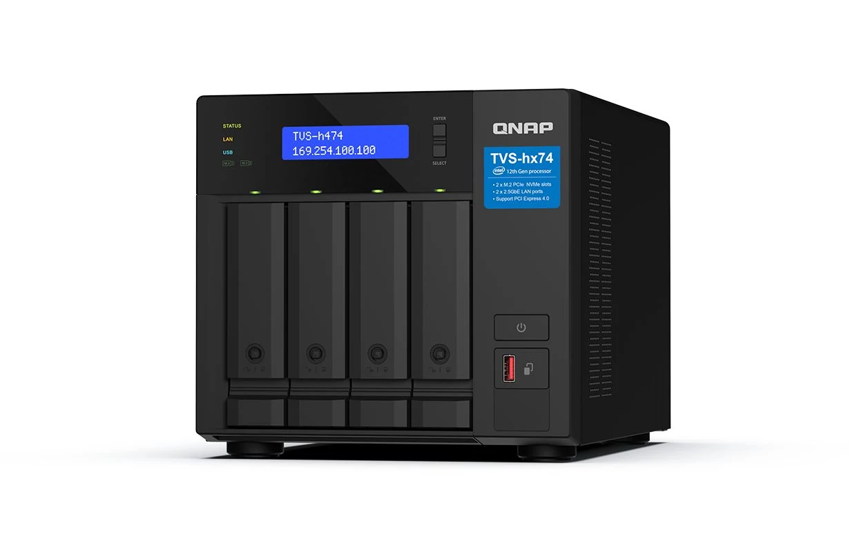 QNAP NAS TVS-H474-PT-8G (8GB) (4HDD)