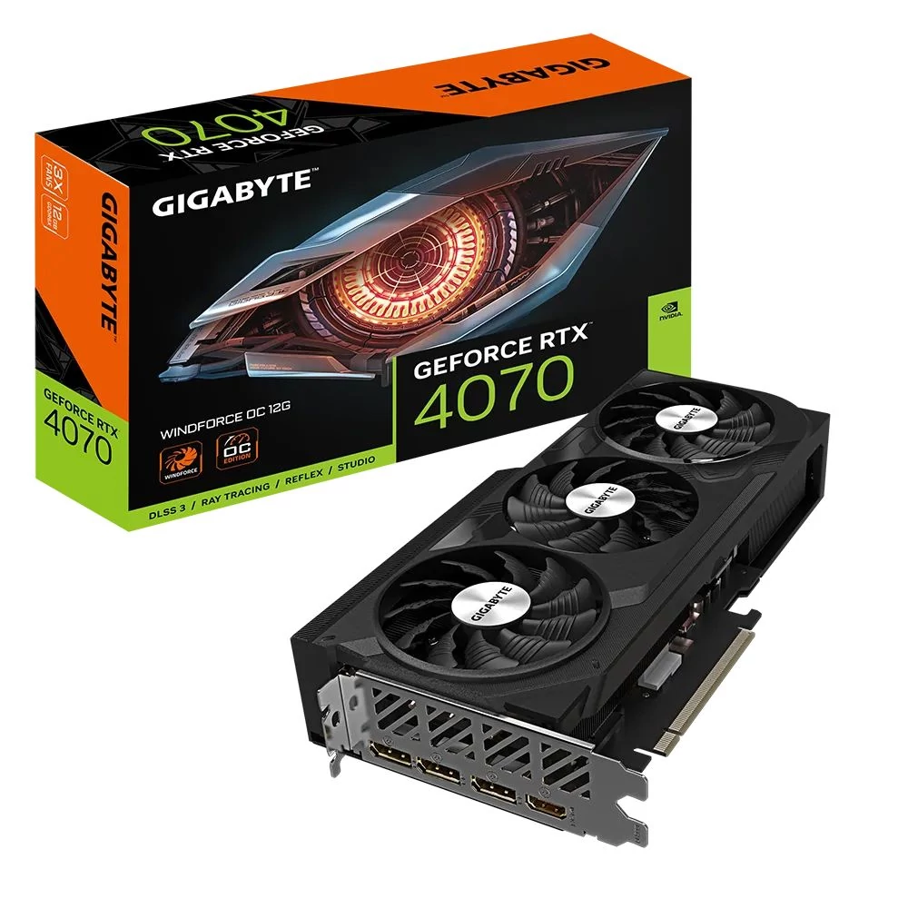 Gigabyte RTX 4070 WINDFORCE OC 12G