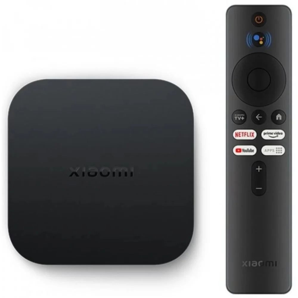 Xiaomi TV Box S 2nd Gen Android médialejátszó fekete