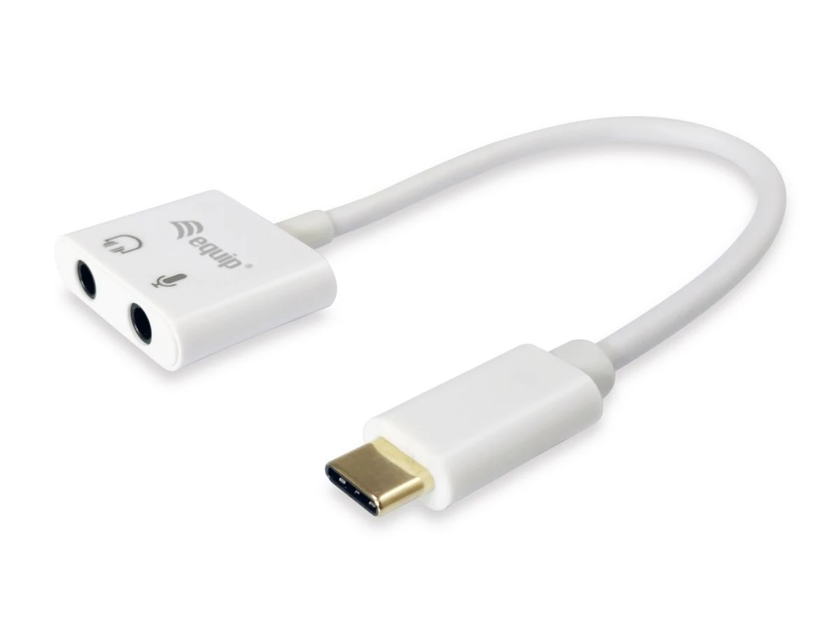 EQuip USB-C to Audio 2.0 USB Hangkártya