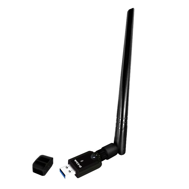 D-Link DWA-185 AC1200 MU-MIMO Wi-Fi USB adapter fekete