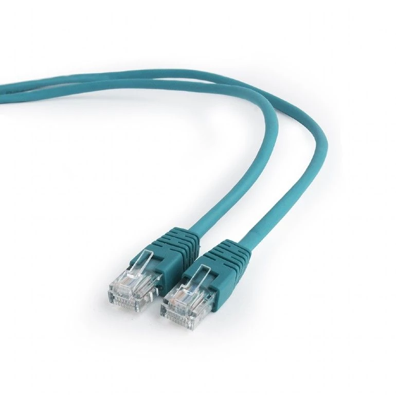 Gembird CAT5e U-UTP patch kábel 0,5m zöld