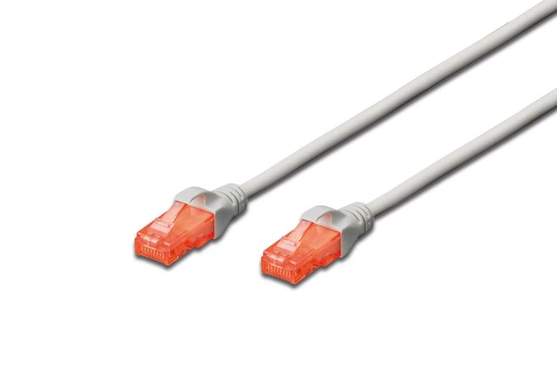 Digitus CAT6 U-UTP patch kábel 5m szürke