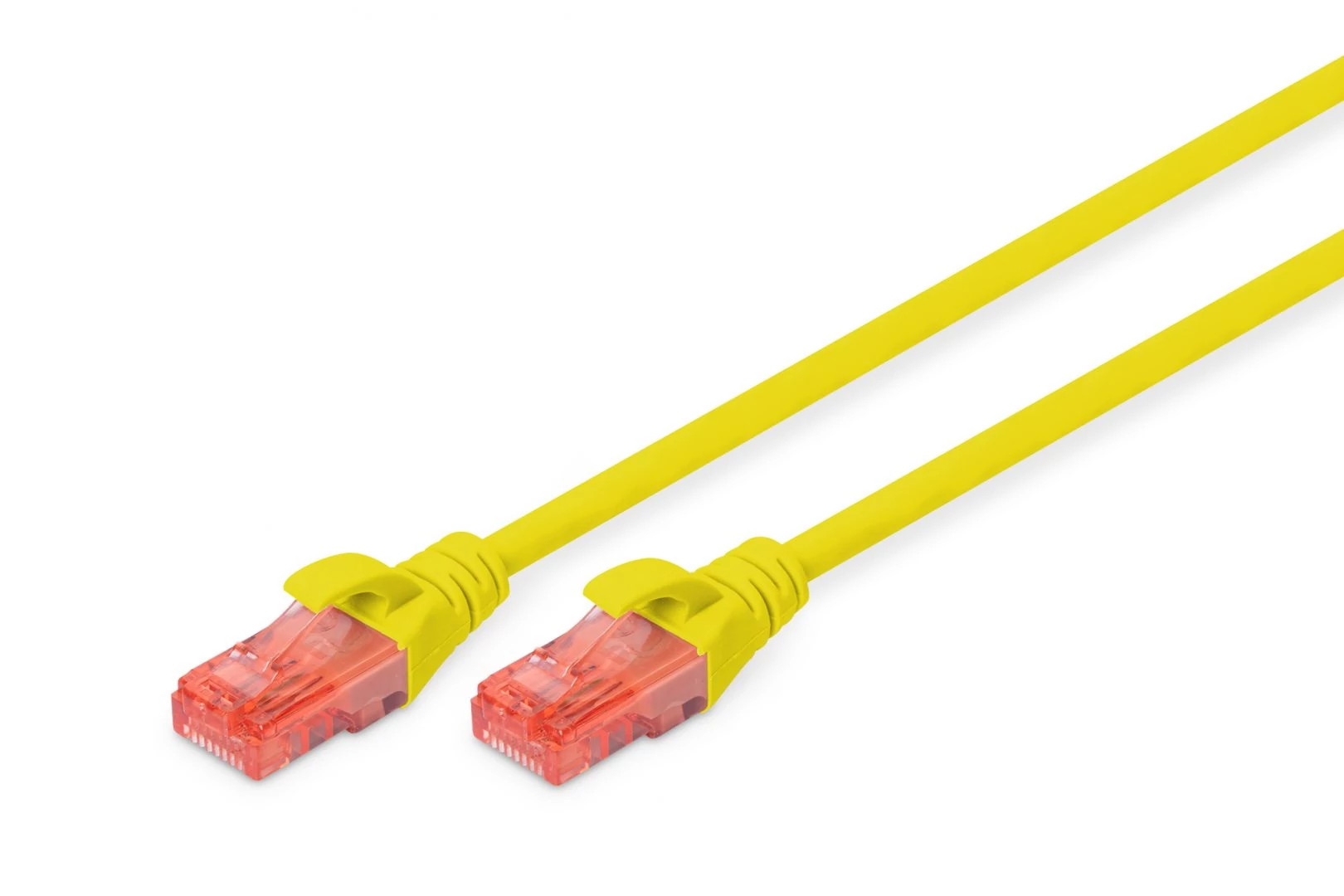 Digitus CAT6 U-UTP patch kábel 0,25m sárga