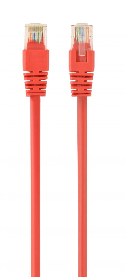 Gembird CAT5e U-UTP patch kábel 1m piros
