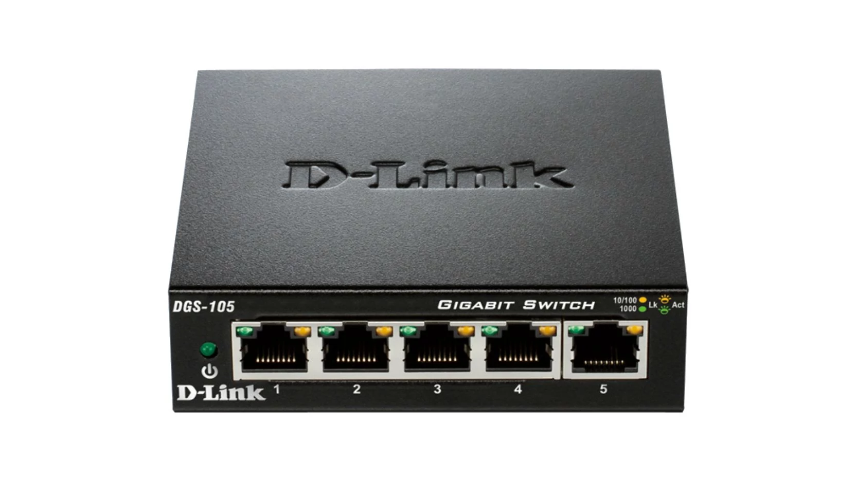 D-Link DGS‑105 5‑port gigabit nem menedzselhető asztali switch