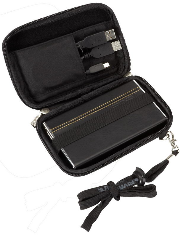 RivaCase 9101 Davos (PU) HDD/GPS tok fekete
