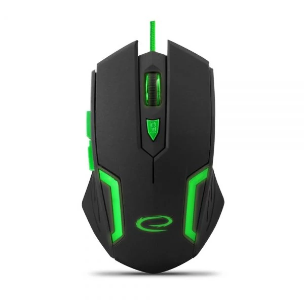 Esperanza MX205 Fighter Gamer mouse Black/Green