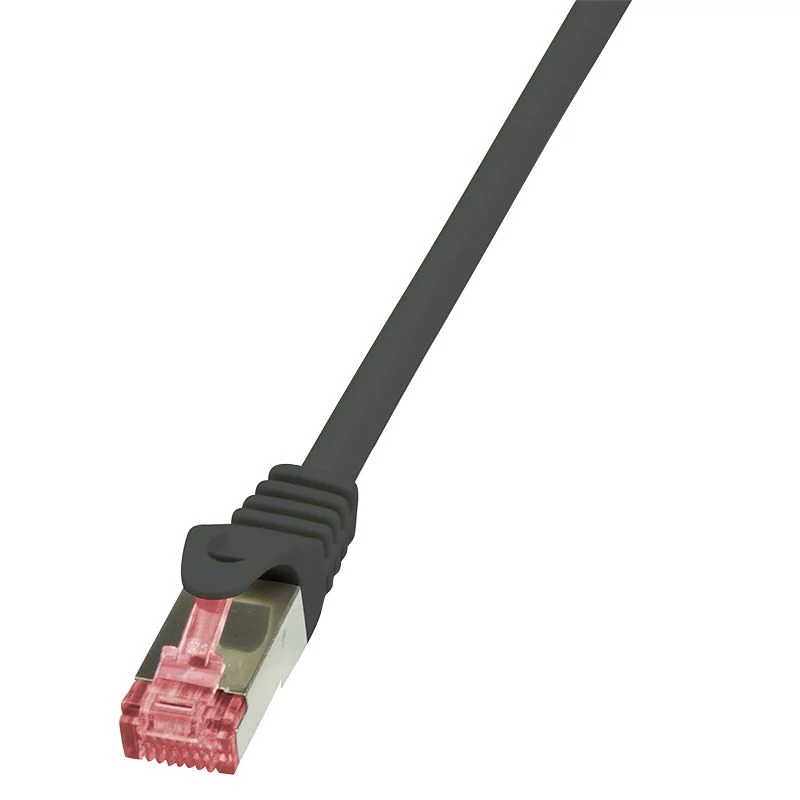 Logilink AWG27 patch kábel Cat.6 S/FTP PIMF PrimeLine 0,50m fekete
