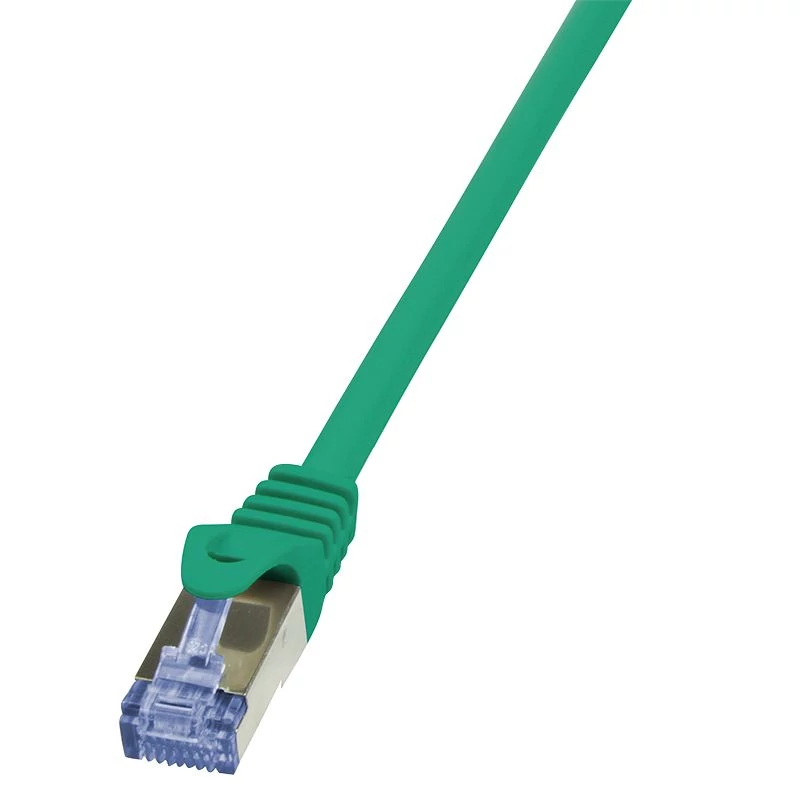 Logilink CAT6A S-FTP patch kábel 1m zöld