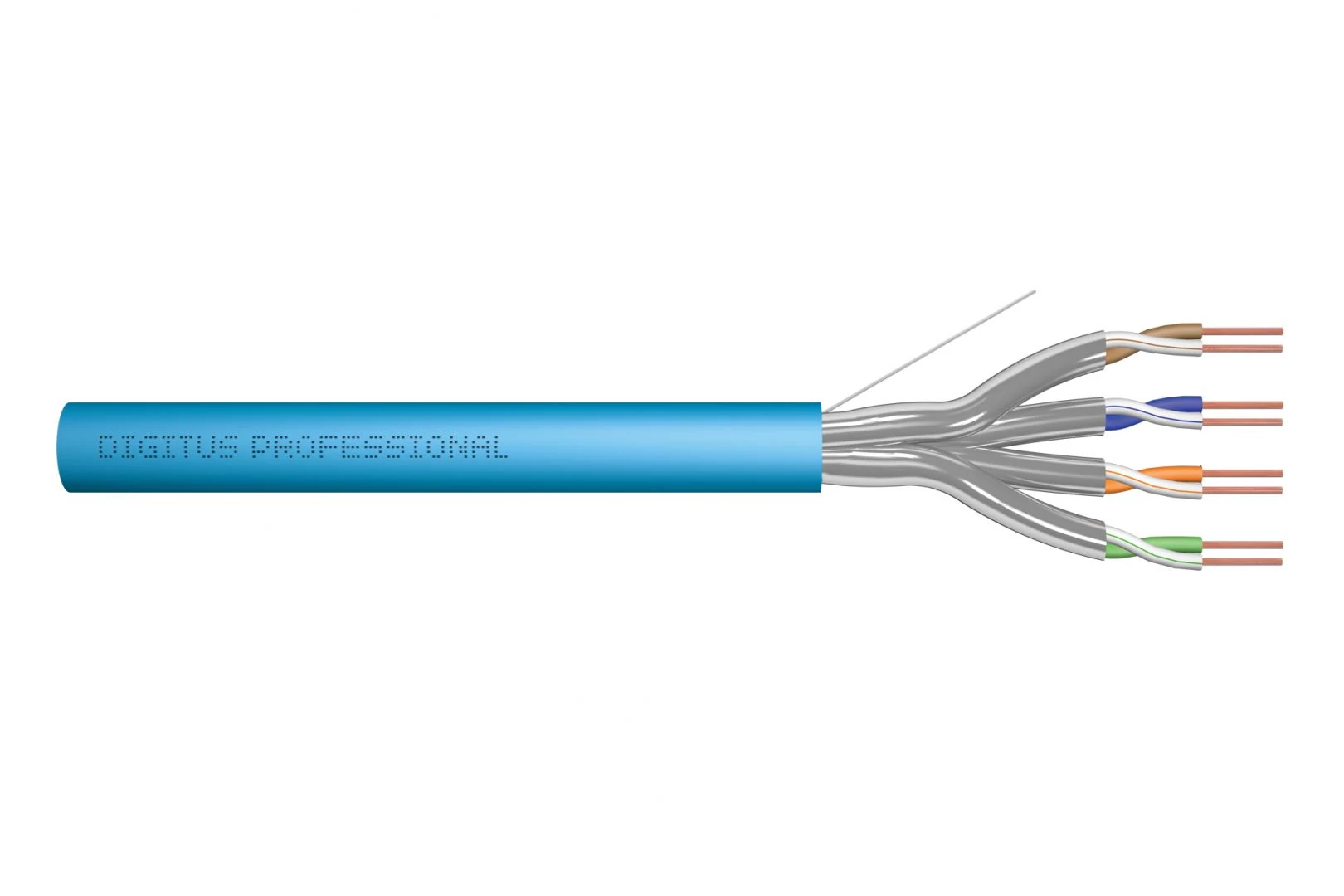 Digitus CAT6A U-FTP installation cable 500m kék