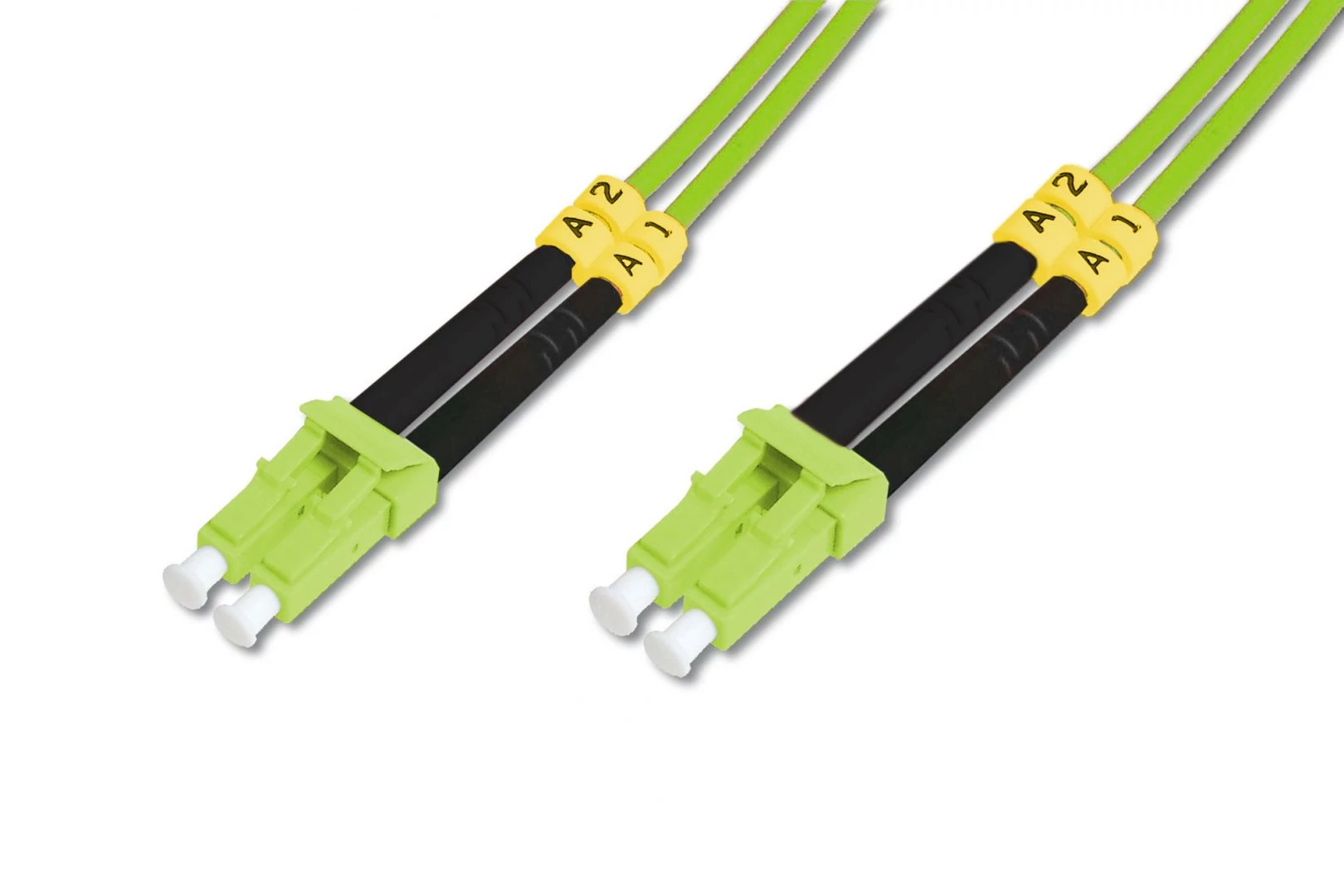 Digitus DK-2533-10-5 száloptikás kábel 10 M LC I-VH OM5 zöld