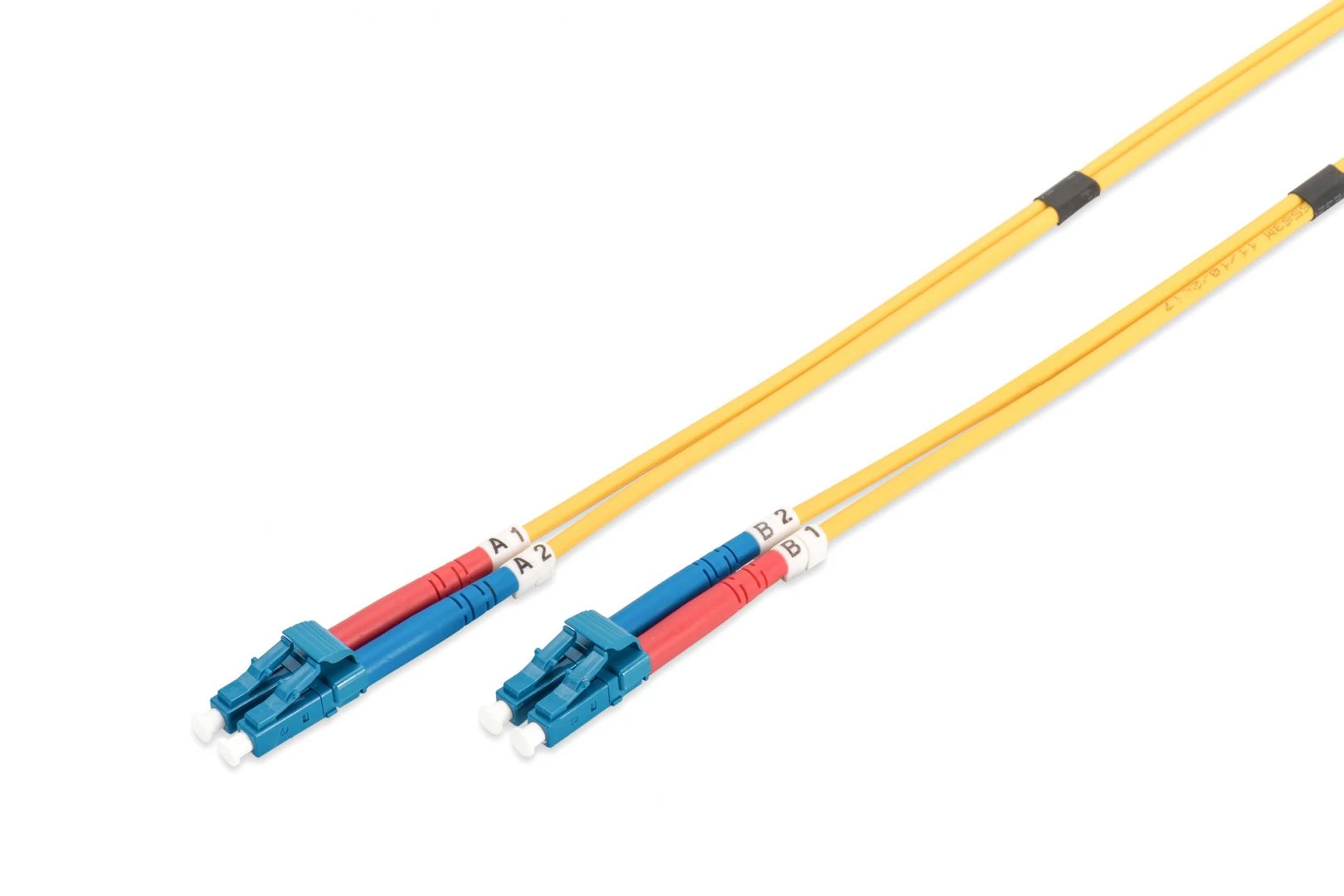 Digitus DK-2933-10 száloptikás kábel 10 M LC I-VH OS2 sárga