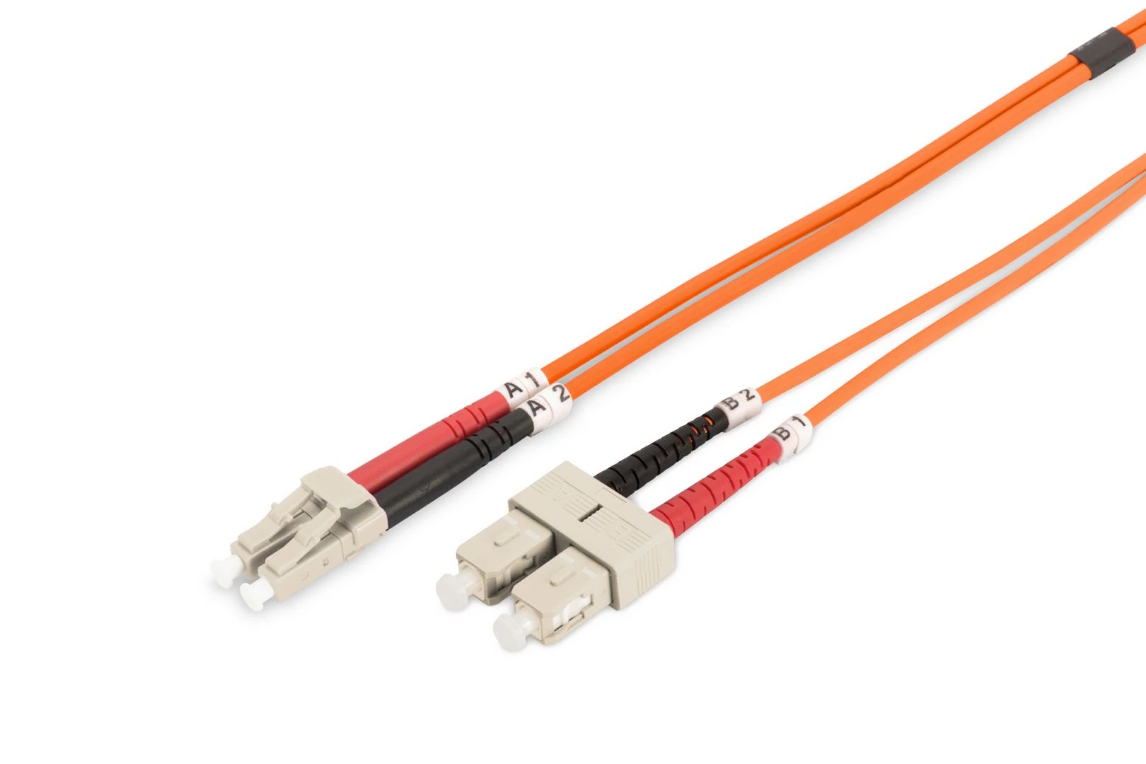 Digitus DK-2532-03 száloptikás kábel 3 M LC SC I-VH OM2 narancssárga