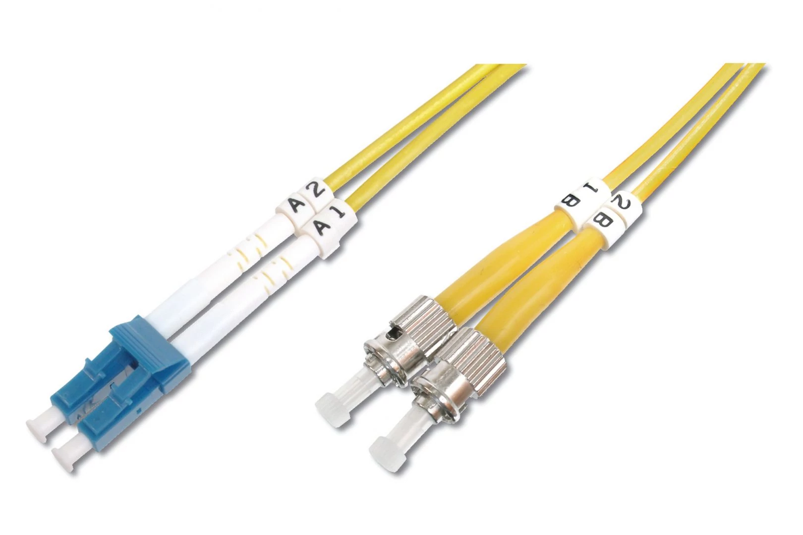 Digitus DK-2931-01 száloptikás kábel 1 M LC ST I-VH OS2 sárga