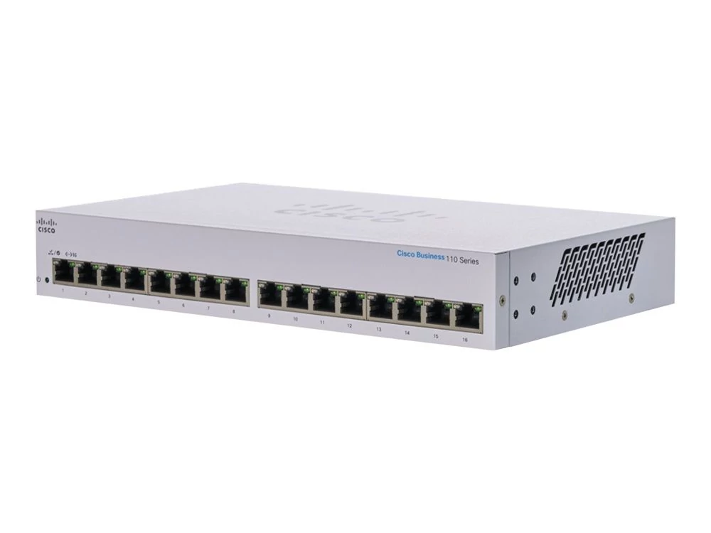 Cisco CBS110-16T 16 portos business 110 series nem menedzselhető switch