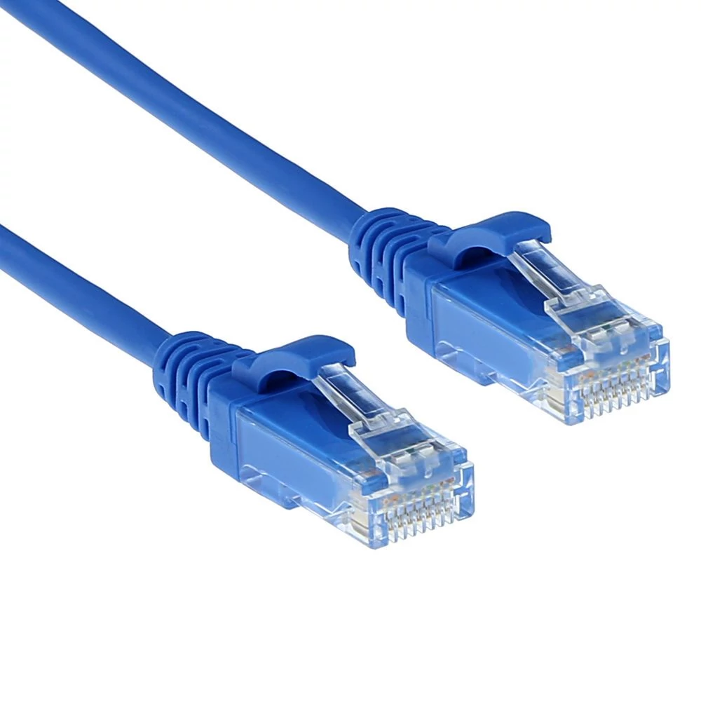ACT CAT6 U-UTP patch kábel 3m kék