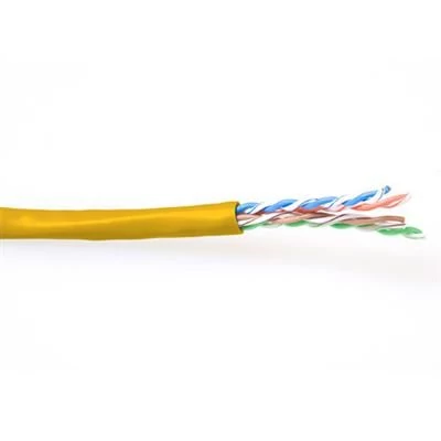 ACT CAT6 U-UTP installation cable 100m sárga