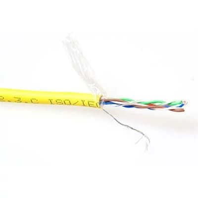 ACT CAT5e F-UTP installation cable 100m sárga