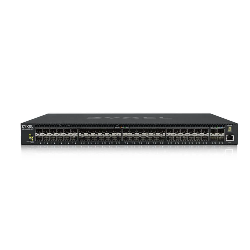 ZyXEL XGS4600-52F-ZZ0102F 48 portos GbE L3 vezérelt switch 4 SFP+ uplink
