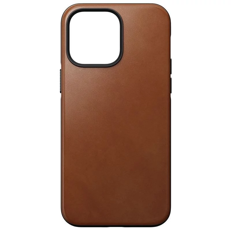 Nomad Modern Leather MagSafe Case, english tan- iPhone 14 Pro Max