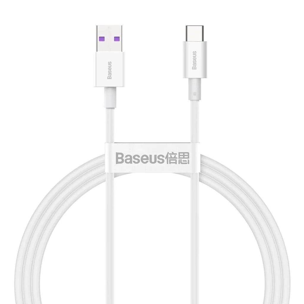 Baseus Superior USB-A USB-C 1m White
