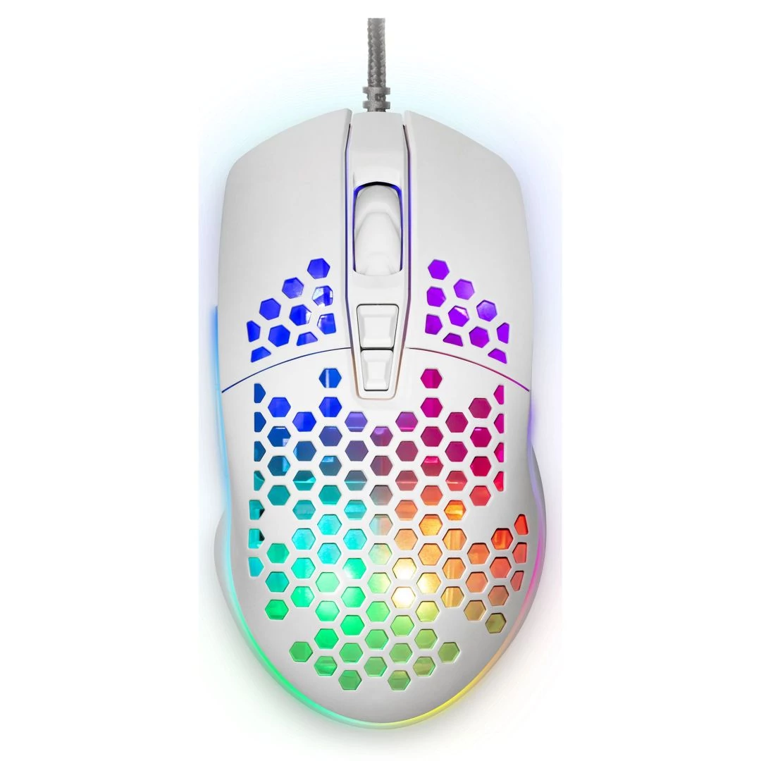 Yenkee Shotgun RGB Gamer Mouse White