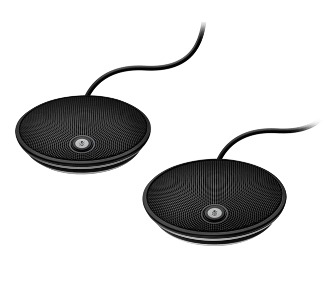 Logitech Group Expansion Microphones Only Black