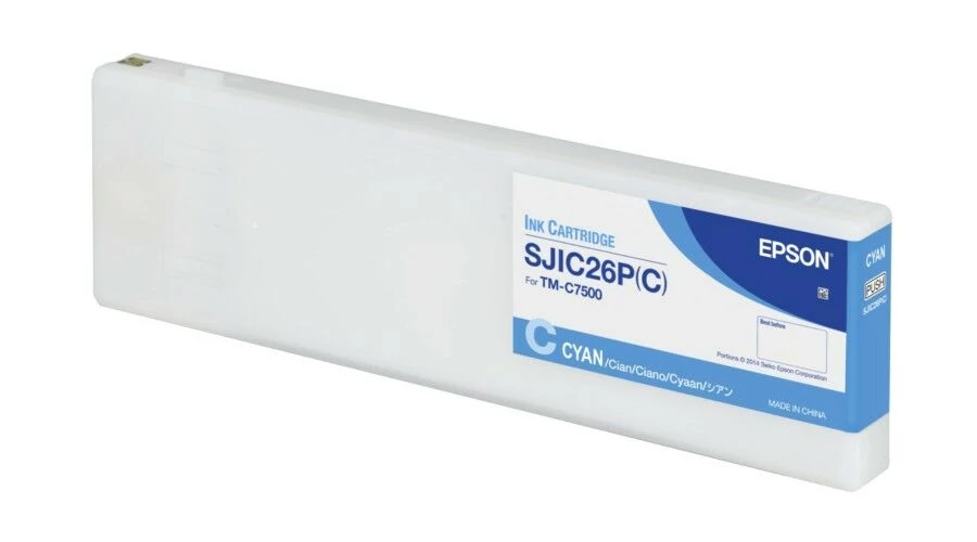 Epson C7500g kék eredeti tintapatron (S020640)