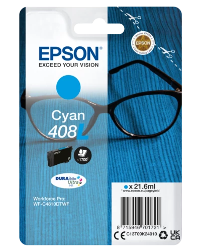 Epson T09K2 (408L) kék eredeti tintapatron