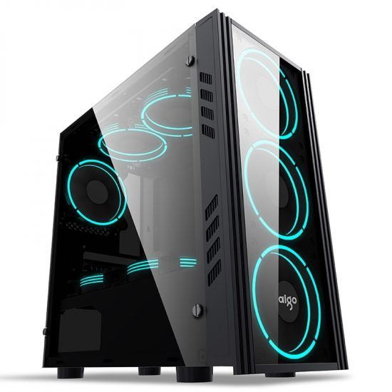 Ház Aigo BLACK TECHNOLOGY MINI mATX Fekete