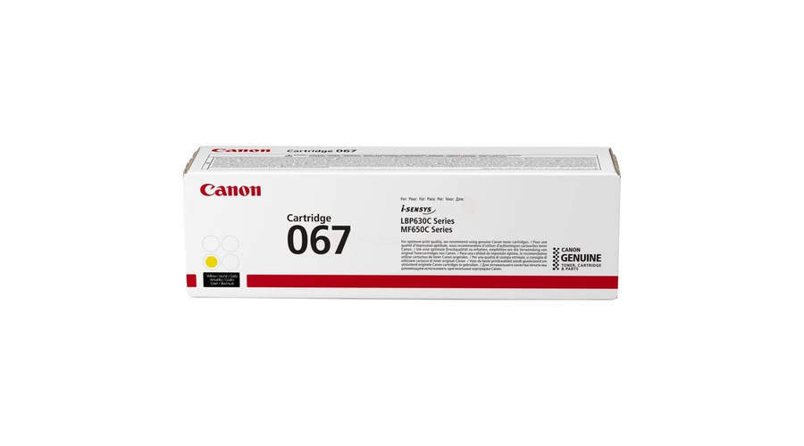 Canon CRG-067 sárga eredeti toner