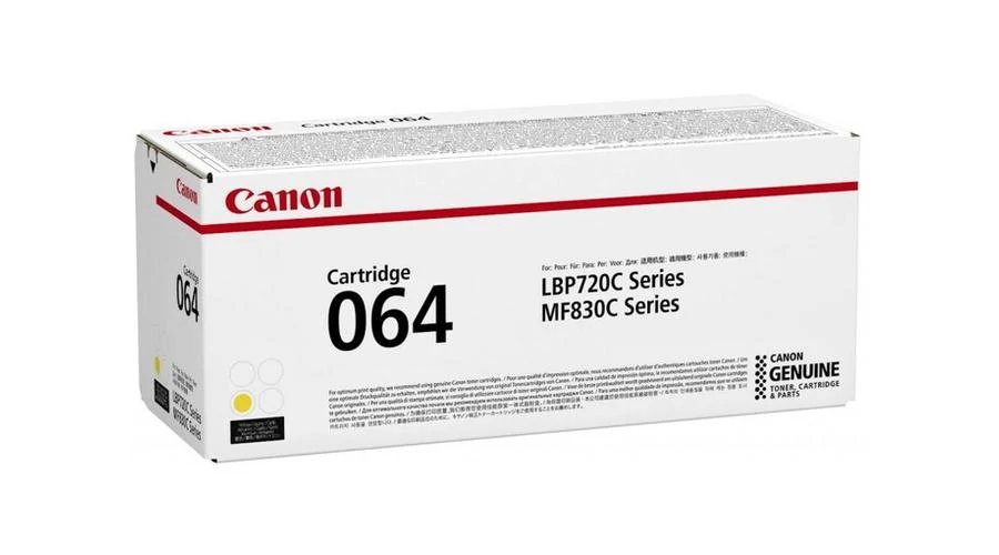 Canon CRG-064H sárga eredeti toner