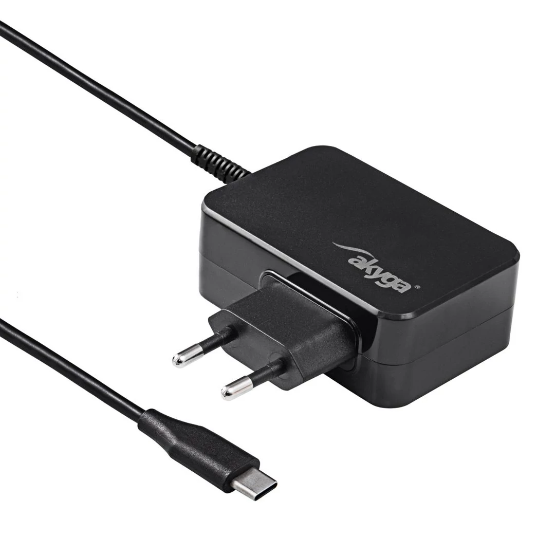 Akyga AK-ND-82 5-20V / 3-4.5A 90W USB-C Power Delivery 3.0 GaN cable 1,8m Fekete