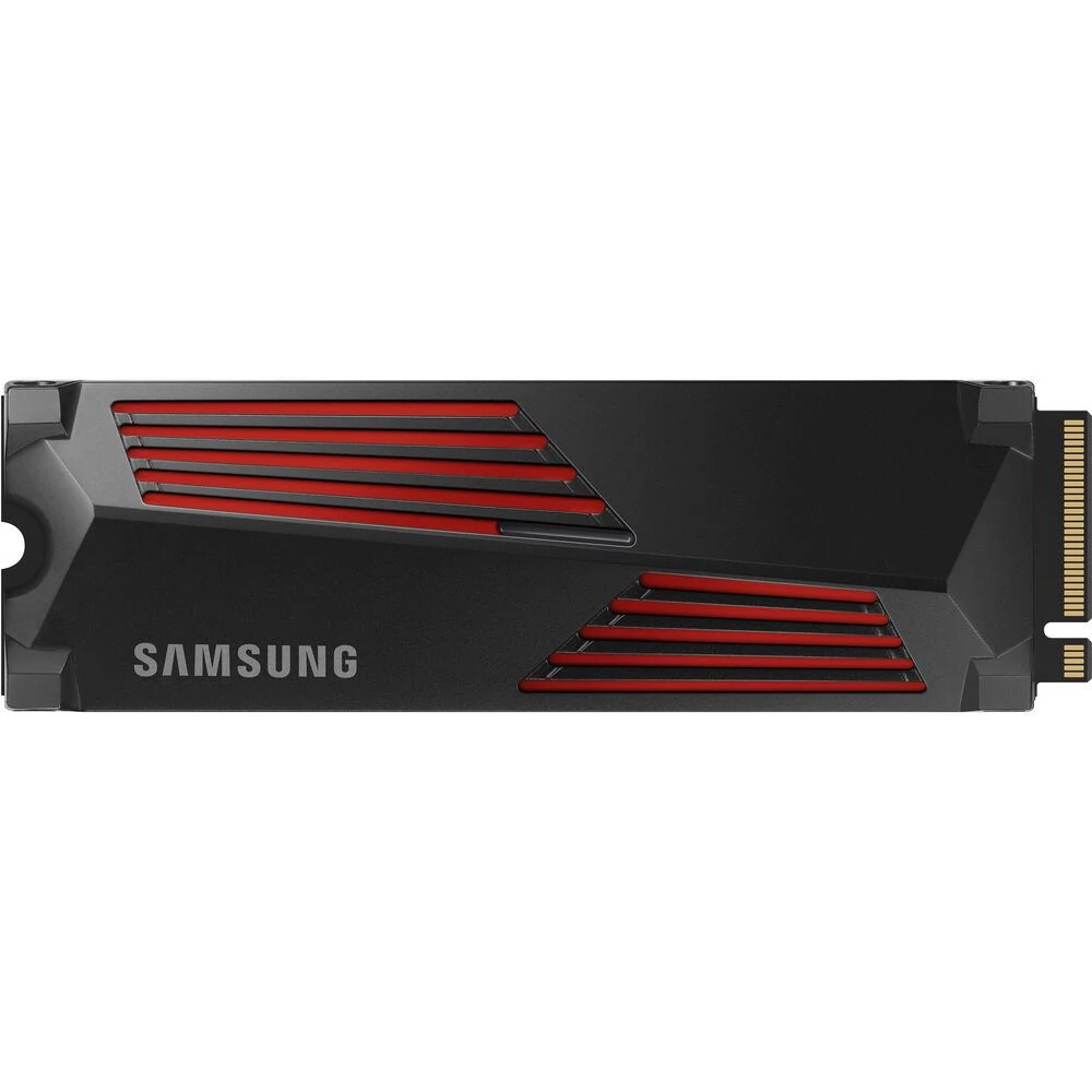 2TB Samsung 990 Pro M.2 NVMe SSD meghajtó hűtőbordával (MZ-V9P2T0GW) 5 év garanciával!