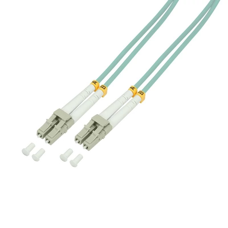 Logilink Fiber duplex patch kábel OM3 50/125 LC-LC 30m aqua (FP3LC30)