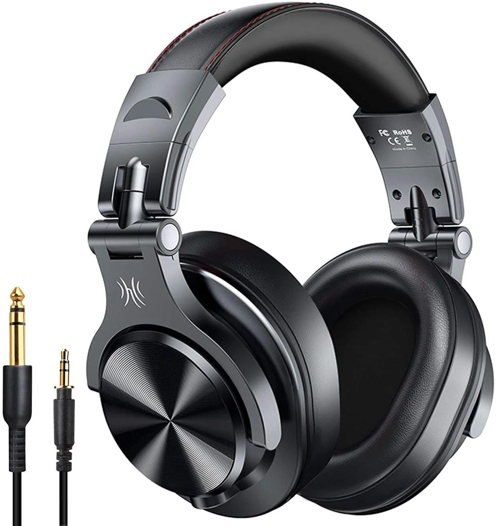 OneOdio A70 Bluetooth fejhallgató fekete