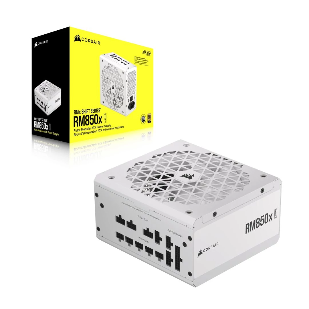 Corsair 850W 80+ Gold RM850x RMx Shift fehér