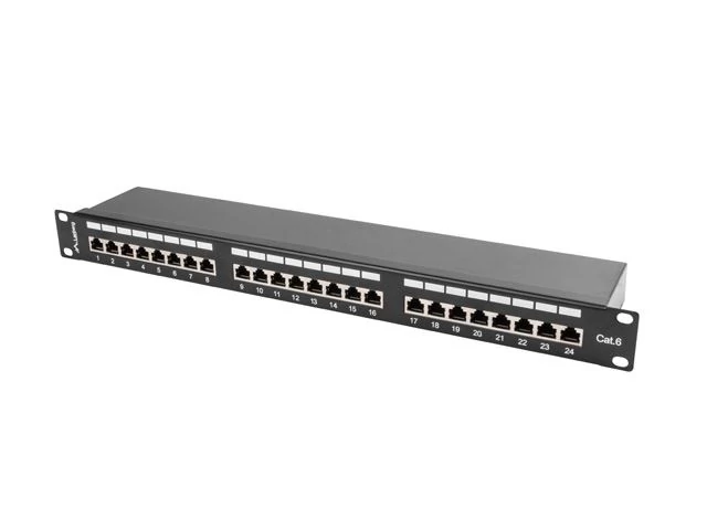 Lanberg Patch panel CAT6 UTP 24 PORT 1U 19
