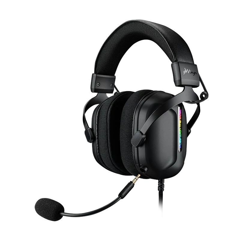gWings GW930hs gaming headset fekete