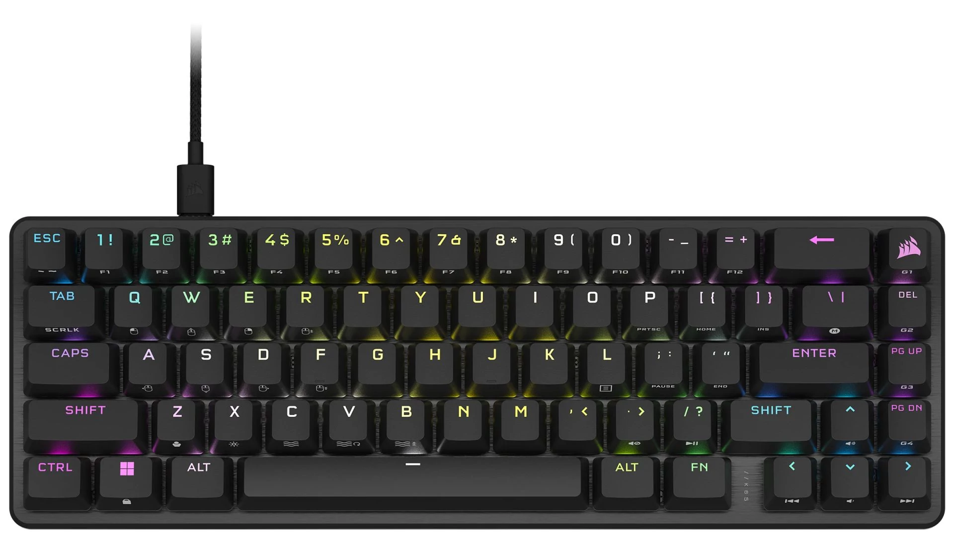 Corsair K65 Pro Mini Mechanical Gaming Grey US Billentyűzet
