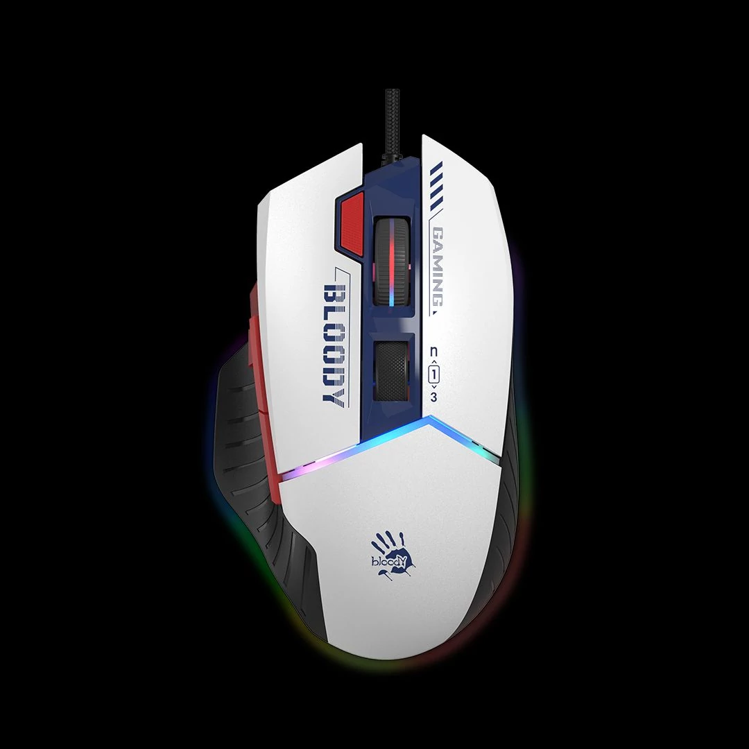 A4-Tech Bloody W95 Max USB Sports RGB Gaming egér Navy