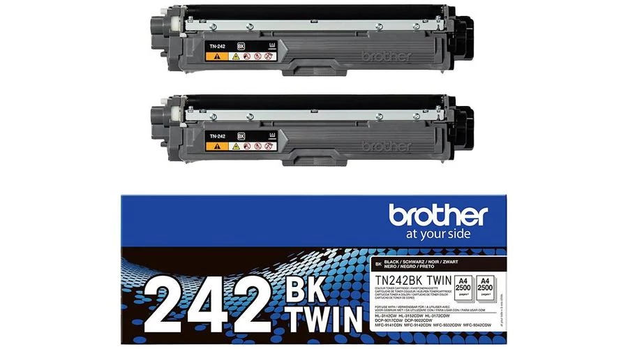 Brother TN-242 fekete eredeti toner duplacsomag