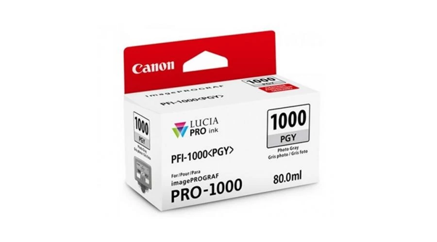 Canon PFI-1000 fotó szürke eredeti tintapatron