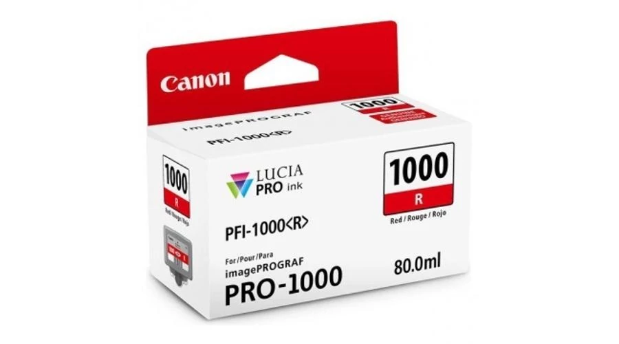 Canon PFI-1000 piros eredeti tintapatron