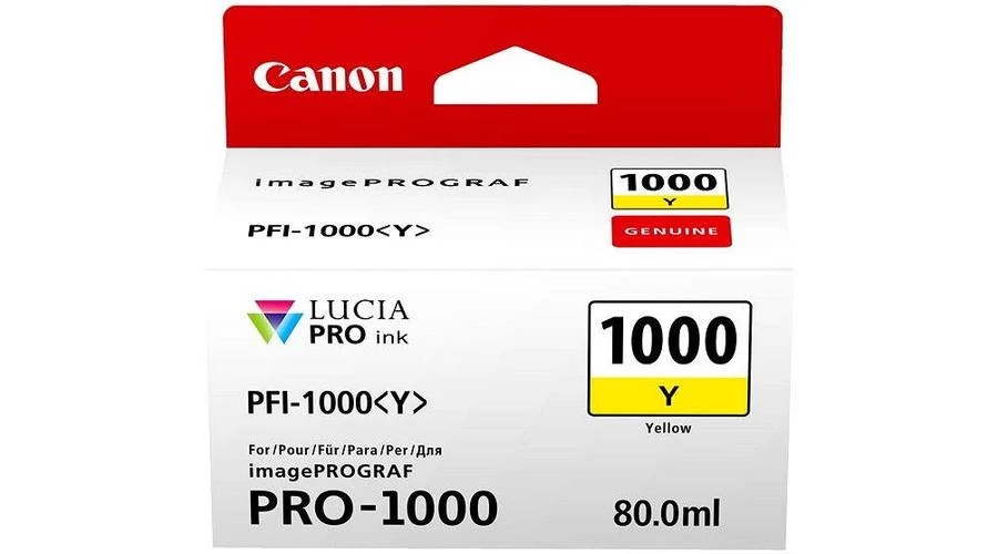 Canon PFI-1000 sárga eredeti tintapatron